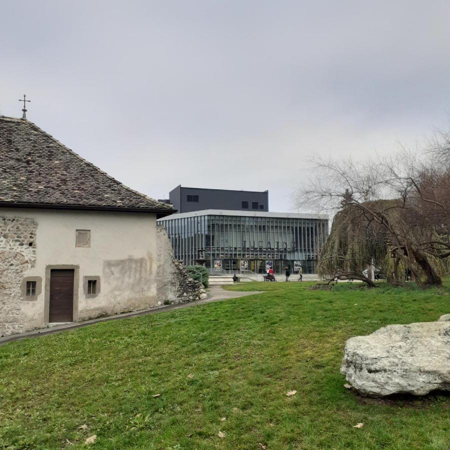 Charmant Appartement A 150 M Des Thermes Et Du Centre Ville Thonon-les-Bains Buitenkant foto